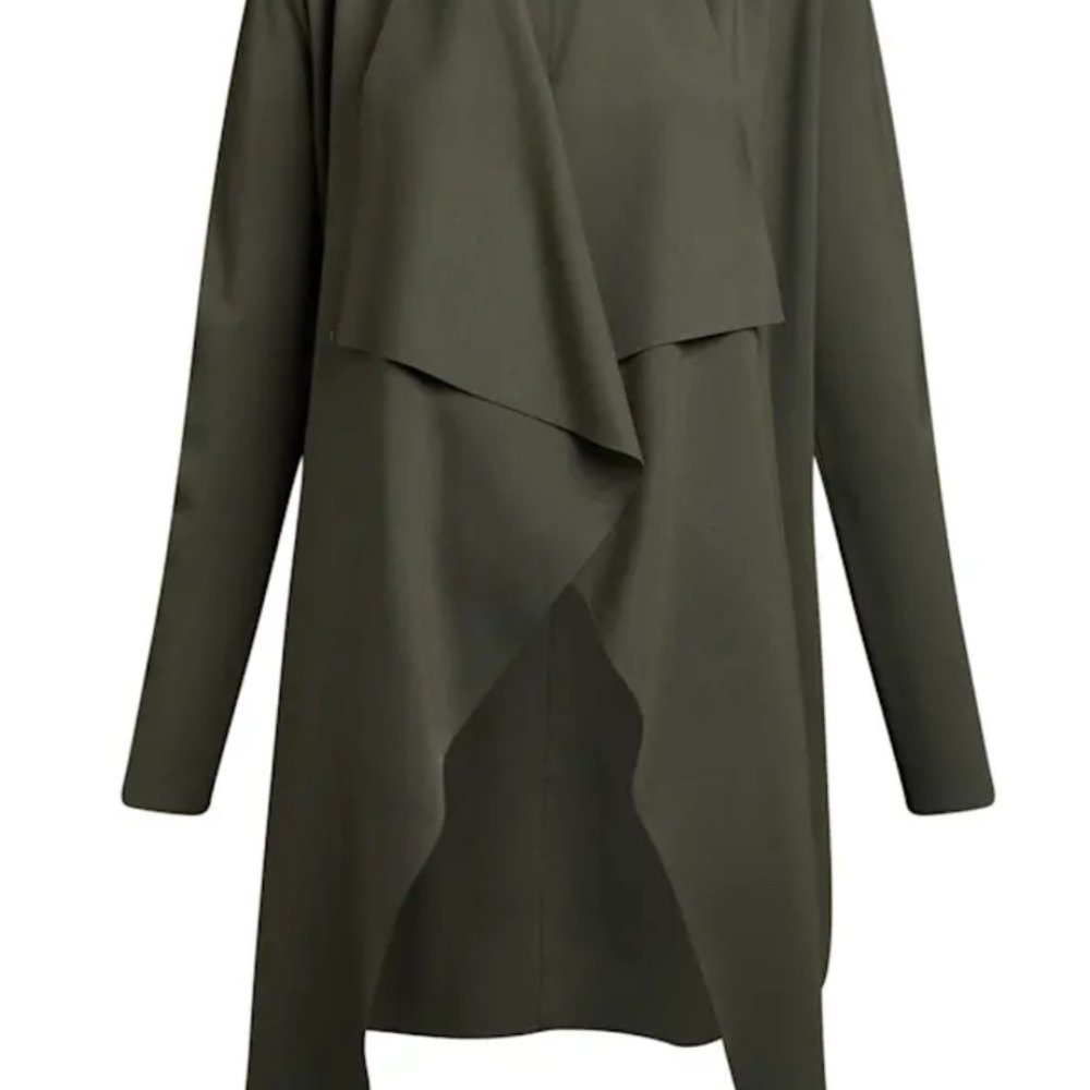 SABA Karlie Ponte Cardigan in Khaki - size XXS - BNWT - RRP $179 - Picture 4 of 4